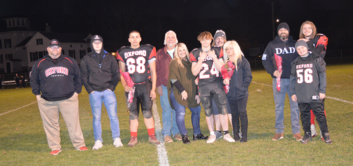 Football: Oxford honors seniors in loss to Moravia